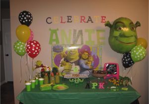 Shrek Birthday Decorations Snowflakes and Starfish Mini Shrek Party