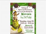 Shrek Birthday Invitations Shrek Birthday Invitation 5 X 7 Digital Invitation