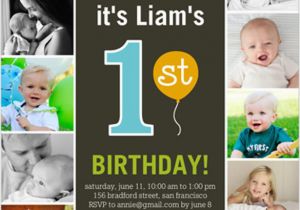 Shutterfly 1st Birthday Invitations 23 Photo Birthday Invitation Templates Psd Vector Eps