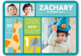 Shutterfly 1st Birthday Invitations Zoo Birthday Invitations Shutterfly