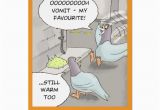 Sick Humor Birthday Cards Funny Birthday Card Pigeon Sick Card Zazzle Com