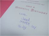 Signing Birthday Cards Kards by Kadie Four Very Special Birthday Cards