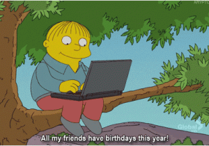 Simpsons Birthday Meme Happy Birthday Gif Find Share On Giphy