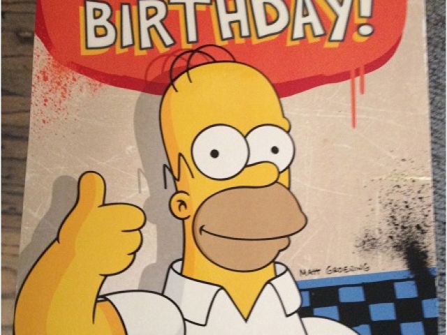 Bart Simpson Happy Birthday