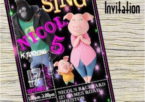 Sing Birthday Cards Sing Invitation Sing Personalizedsing Birthday