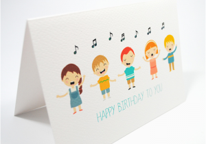 Singing Birthday Cards for Children Happy Birthday Card Kids Singing Happy Birthday Hbc169