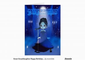 Singing Birthday Cards for Granddaughter Great Granddaughter Happy Birthday Singing Deva Cu