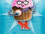 Singing Birthday Cards Hallmark Banjo Cupcake Musical Birthday Card with Motion End Of