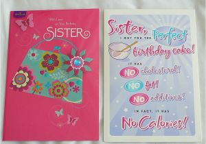 Sister Birthday Cards Hallmark Sister Birthday Card 3d Pop Up Hallmark Joke Novelty Party