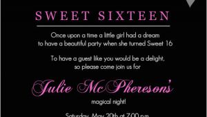 Sixteenth Birthday Invitations Sweet 16th Birthday Invitations Templates Free Printable