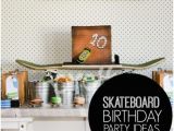 Skateboard Birthday Decorations Cool Skateboard Boy S Birthday Party Spaceships and