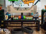 Skateboard Birthday Decorations Kara 39 S Party Ideas Skater Skate Park Party Planning Ideas