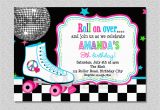 Skating Rink Birthday Party Invitations Skating Party Invitations Party Invitations Templates