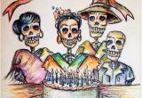 Skull Birthday Cards Happy Birthday Woman Skull Greeting Card for Sale by
