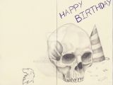 Skull Birthday Cards Skull Birthday Card by Gamermutt On Deviantart