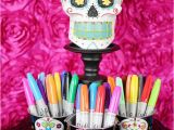 Skull Birthday Decorations Decorate Your Own Day Of the Dead Sugar Skulls soiree