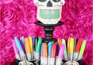 Skull Birthday Decorations Decorate Your Own Day Of the Dead Sugar Skulls soiree