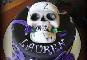 Skull Birthday Decorations Skull Birthday Cake Decorations Www Pixshark Com