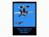Skydiving Birthday Card Funny First Rule Of Skydiving Birthday Card Zazzle Com