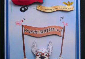 Skydiving Birthday Card Skydiving Birthday Wish Cup409495 819 Craftsuprint