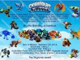 Skylander Birthday Invitations Skylander Birthday Party On Pinterest Skylanders Party