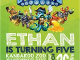 Skylander Birthday Invitations Skylanders Birthday Invitation Skylanders by Emryprints