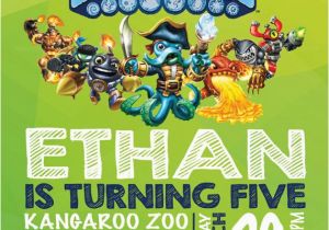 Skylander Birthday Invitations Skylanders Birthday Invitation Skylanders by Emryprints