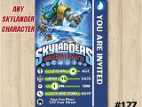 Skylander Birthday Invitations Skylanders Birthday Invitation Snapshot by eventsprintables