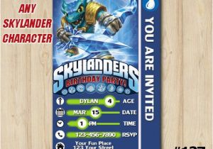 Skylander Birthday Invitations Skylanders Birthday Invitation Snapshot by eventsprintables