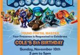 Skylander Birthday Invites 62 Best Skylanders Birthday Party Images On Pinterest