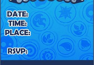 Skylander Birthday Invites Need Help for A Skylanders Birthday the Dis Disney