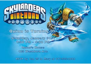 Skylander Birthday Party Invitations Skylanders Able to Edit Birthday Invitation Skylander Birthday Party Invitations Skylanders Able to Edit Birthday Invitation