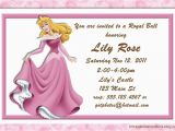Sleeping Beauty Birthday Invitations Disney 39 S Aurora Sleeping Beauty Birthday Invitation