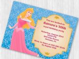 Sleeping Beauty Birthday Invitations Sleeping Beauty Party Invitation