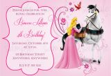 Sleeping Beauty Birthday Party Invitations Sleeping Beauty Birthday Invitation