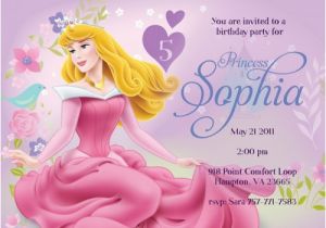 Sleeping Beauty Birthday Party Invitations Sleeping Beauty Birthday Party Invitation Ideas Bagvania