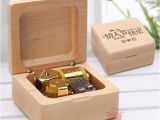 Small Birthday Gifts for Him Wool Lettering Music Box Music Box Birthday Gift Small