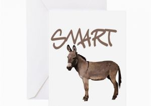 Smart ass Birthday Cards Smart ass Greeting Card by Lindasartwork