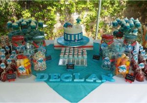 Smurf Decorations for Birthday Party Smurf Birthday Party Ideas Photo 3 Of 7 Catch My Party