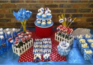 Smurf Decorations for Birthday Party Smurfs Centerpiece Table Decorations Photograph Smurf Part