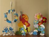 Smurf Decorations for Birthday Party the Paper Pony Smurfday Party Part 1 Decorations