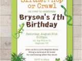 Snake Birthday Invitations Reptile Birthday Invitations Safari Jungle Bugs Insects