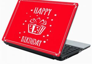 Snapdeal Birthday Gifts for Him Amy Red Happy Birthday Gift Laptop Skin Buy Amy Red