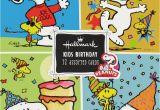 Snoopy Birthday Cards Free Peanuts Gang Kids Birthday Cards Boxed Set Snoopn4pnuts Com
