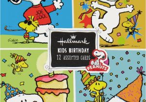 Snoopy Birthday Cards Free Peanuts Gang Kids Birthday Cards Boxed Set Snoopn4pnuts Com