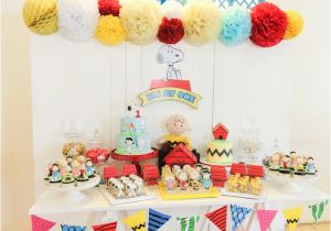 Snoopy Birthday Decorations Kara 39 S Party Ideas Peanuts Snoopy Birthday Party Kara