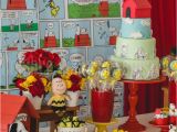 Snoopy Birthday Decorations Kara 39 S Party Ideas Snoopy themed Birthday Party