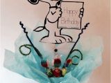 Snoopy Birthday Decorations Snoopy Centerpiece Stick Birthday Party Decorations Supplies