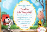 Snoopy Birthday Invitations Peanuts Movie Invitation Snoopy Birthday Invitation