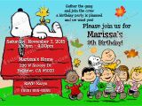 Snoopy Birthday Invitations Peanuts Snoopy Birthday Invitations Kustom Kreations